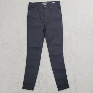 NEW Kirkland Signature Womens 2 High-Rise Skinny Fit Jeans Black// 26PT
